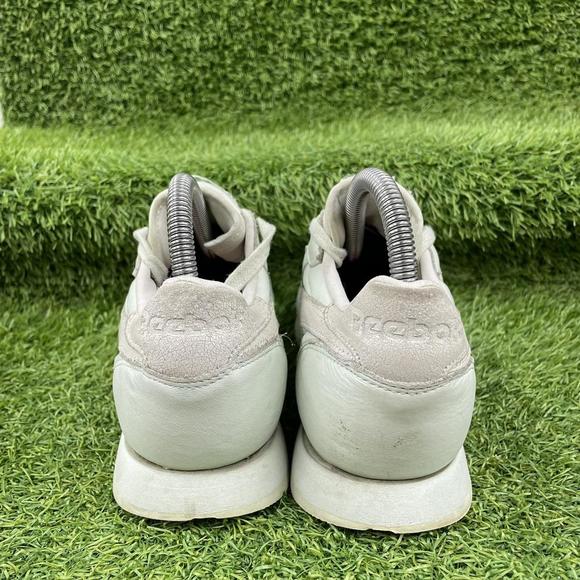 Reebok x FACE Stockholm Classic Leather Spirit White Pink Trainers Size UK 5 - Picture 4 of 8